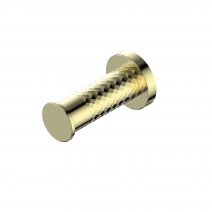 213096 - Tesora Robe Hook in Brushed Brass