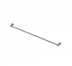213138 - Tesora Towel Rail in Brushed Copper