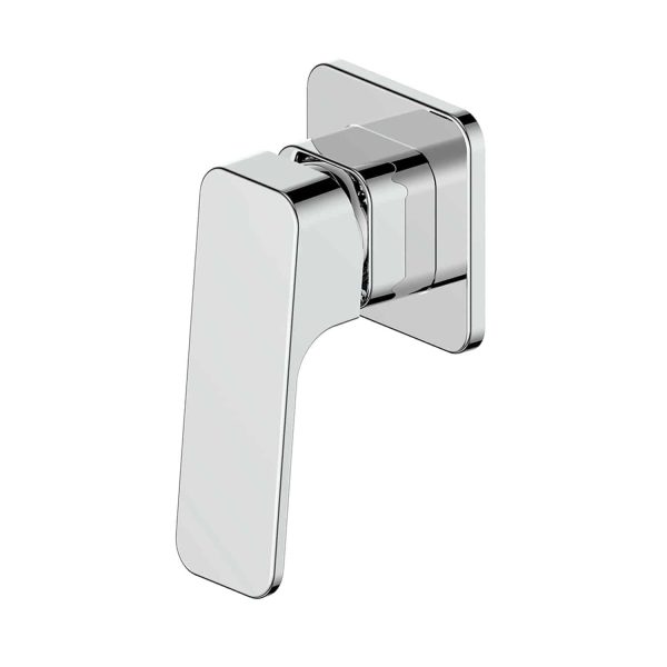 Swept Shower Mixer Trim Set