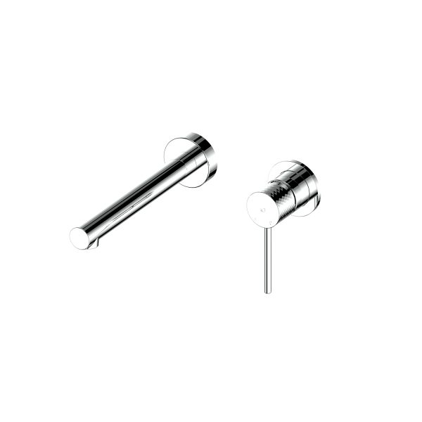 Mika Wall Basin Mixer chrome