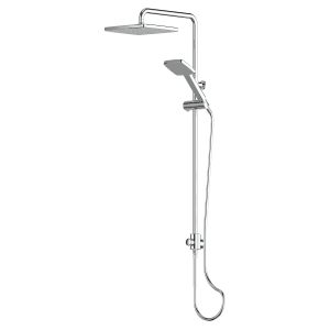 Glide Syntra Twin Rail Shower - Chrome